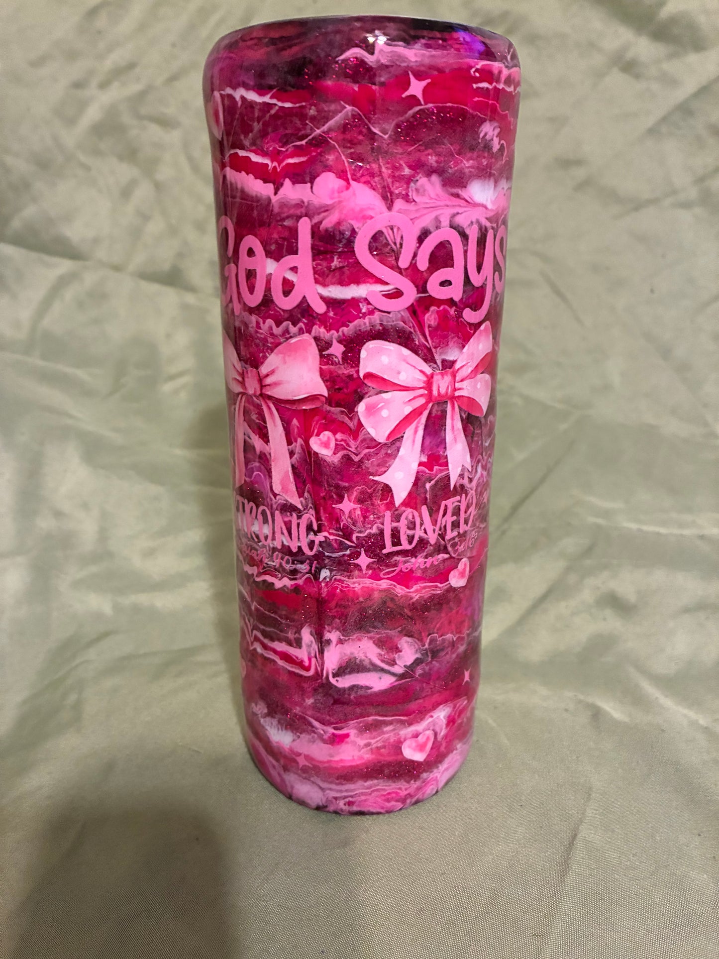 #41 20oz Skinny Pink God