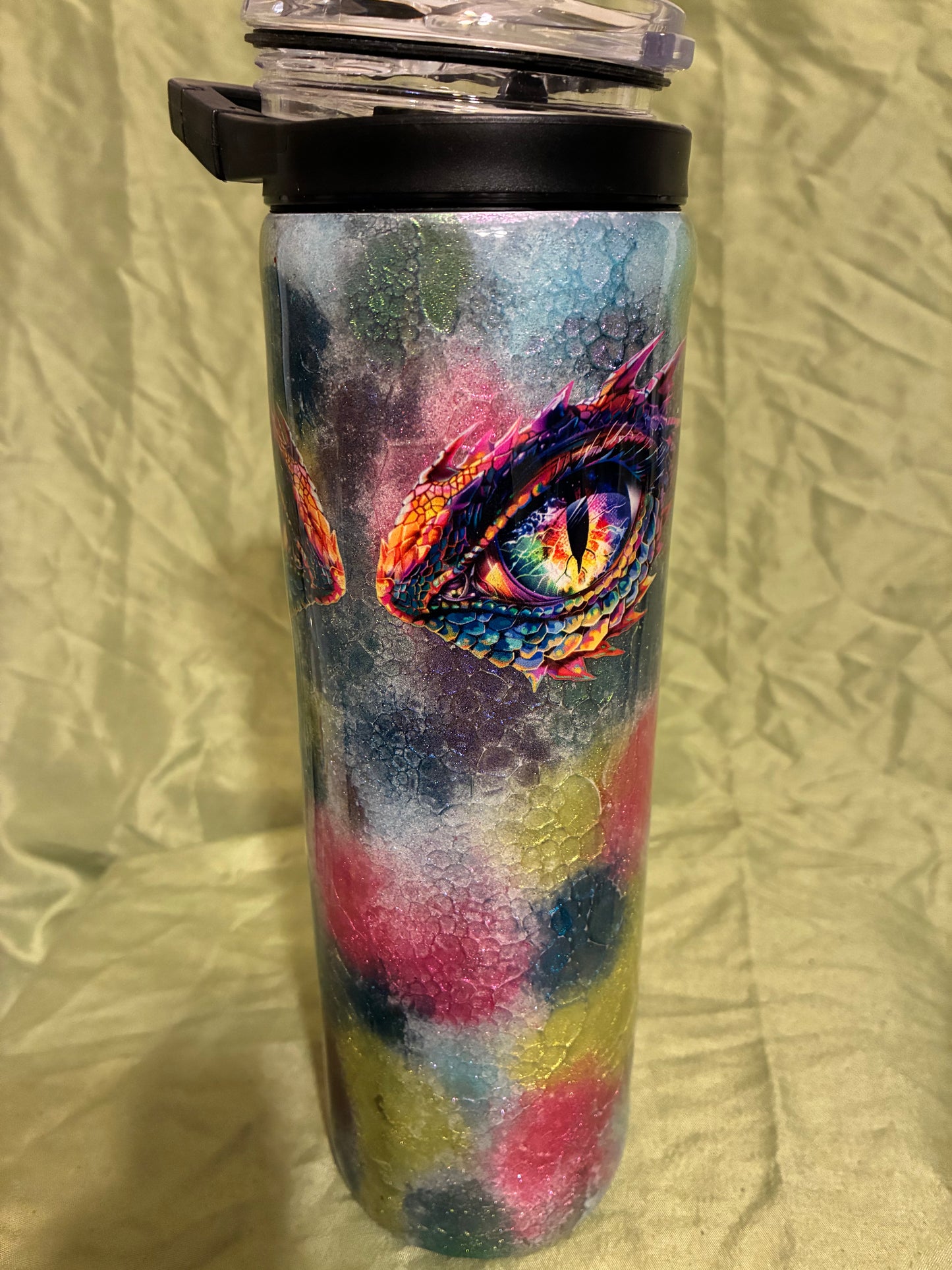 # 16 30oz Duo Skinny Dragon & eyes