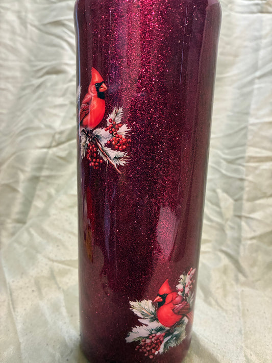 #38 20oz Skinny Cardinals